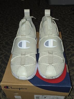 Womens Champion XG Reveal Shoes Natural Colorway Size 9 Slip On Sneakers